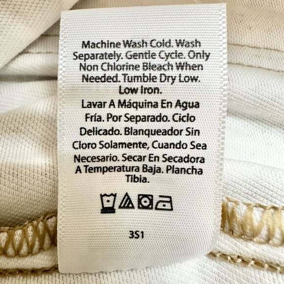 Time And Tru Jeggings Womens XXL 20 High Rise Beige Leopard Printed Stretch - Picture 7 of 10